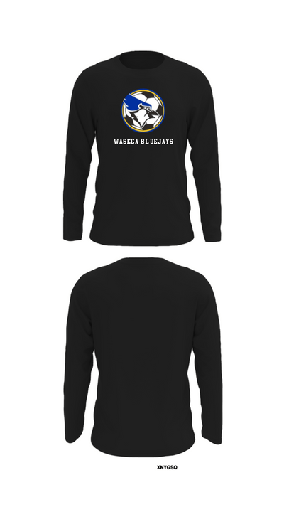 waseca bluejays 96588785 Long Sleeve Performance Shirt - 27