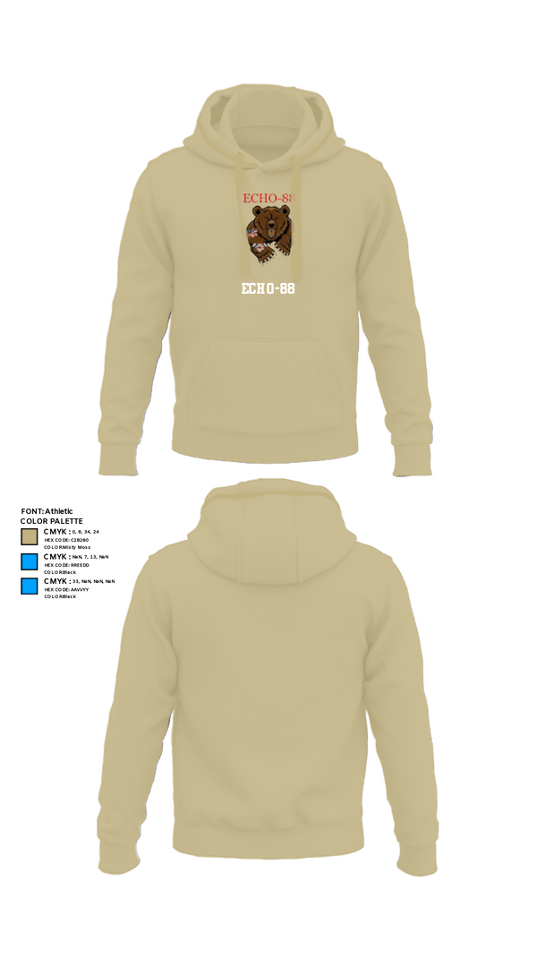 Hoodie, ECHO-88, , Teamtime, Team time, sublimation, custom sports apparel, team uniforms, spirit wear, spiritwear, sports uniforms, custom shirts, team store, custom team store, fundraiser sports, apparel fundraiser