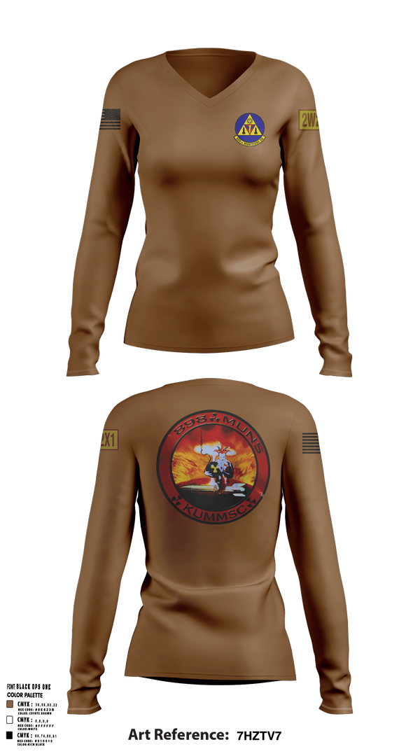 Womens Long Sleeve Vneck Shirt 1, 898 Muns, Air Force, Teamtime, Team time, sublimation, custom sports apparel, team uniforms, spirit wear, spiritwear, sports uniforms, custom shirts, team store, custom team store, fundraiser sports, apparel fundraiser