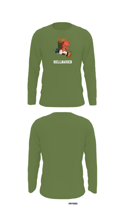 Hellraiser 15365776 Long Sleeve Performance Shirt 52