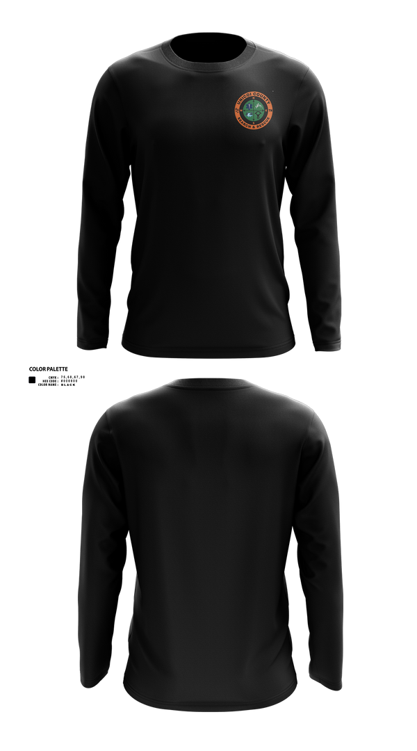 Long Sleeve Performance Shirt, Unicoi County Search and Rescue, , Teamtime, Team time, sublimation, custom sports apparel, team uniforms, spirit wear, spiritwear, sports uniforms, custom shirts, team store, custom team store, fundraiser sports, apparel fundraiser