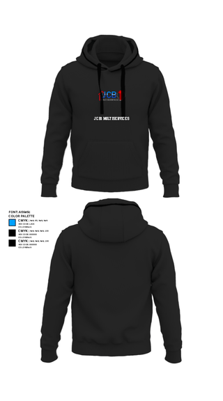 Hoodie, JCB1 Multiservices, , Teamtime, Team time, sublimation, custom sports apparel, team uniforms, spirit wear, spiritwear, sports uniforms, custom shirts, team store, custom team store, fundraiser sports, apparel fundraiser