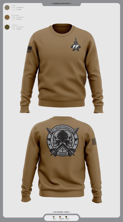 1 mxg 21622843 Crew Neck Sweatshirt - 2
