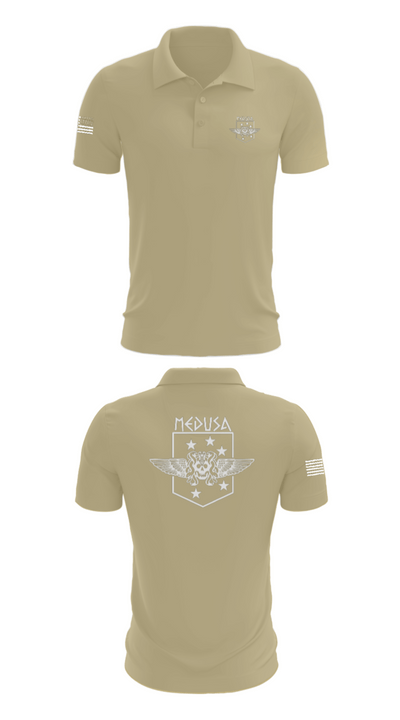 2D Marine Raider Battalion 793595 Short Sleeve Performance Polo - 87