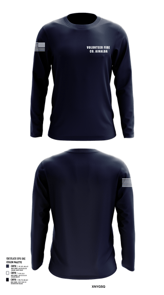 Long Sleeve Performance Shirt, Volunteer Fire Co. Ainaloa, Fire Department, Teamtime, Team time, sublimation, custom sports apparel, team uniforms, spirit wear, spiritwear, sports uniforms, custom shirts, team store, custom team store, fundraiser sports, apparel fundraiser