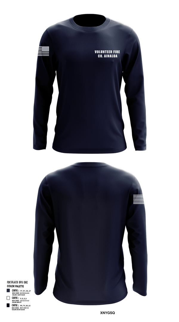 Long Sleeve Performance Shirt, Volunteer Fire Co. Ainaloa, Fire Department, Teamtime, Team time, sublimation, custom sports apparel, team uniforms, spirit wear, spiritwear, sports uniforms, custom shirts, team store, custom team store, fundraiser sports, apparel fundraiser