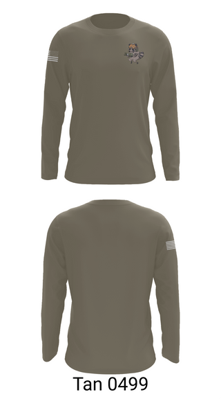 Long Sleeve Performance Shirt, 6-8 CAV A Troop, Army, Teamtime, Team time, sublimation, custom sports apparel, team uniforms, spirit wear, spiritwear, sports uniforms, custom shirts, team store, custom team store, fundraiser sports, apparel fundraiser
