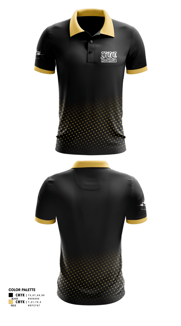 Short Sleeve Performance Polo, FCC, , Teamtime, Team time, sublimation, custom sports apparel, team uniforms, spirit wear, spiritwear, sports uniforms, custom shirts, team store, custom team store, fundraiser sports, apparel fundraiser
