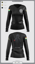Renegades Company 3859382 Women's Long Sleeve V-neck Shirt -1 3