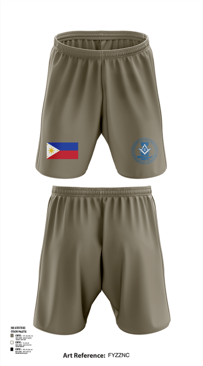 718 CES 21682308 Athletic Shorts With Pockets - 137