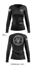 TPD MOTOR UNIT 67112743 Women's Long Sleeve V-neck Shirt - 101