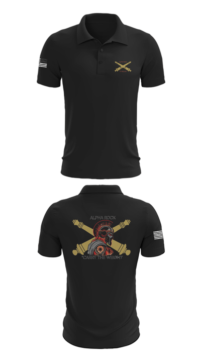 ALPHA ROCK 20137343 Short Sleeve Performance Polo - 27
