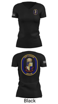 USS LABOON - DDG 58 14402394 Women's Short Sleeve V-neck Shirt - 27
