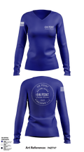 On Point 38210086 Women's Long Sleeve V-neck Shirt - 1
