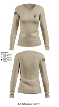 undefined Women's Long Sleeve V-neck Shirt - 2