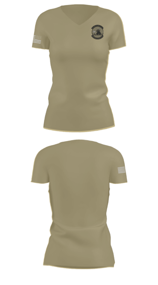 Womens Short Sleeve Vneck Shirt, 102nd CES, Air Force, Teamtime, Team time, sublimation, custom sports apparel, team uniforms, spirit wear, spiritwear, sports uniforms, custom shirts, team store, custom team store, fundraiser sports, apparel fundraiser