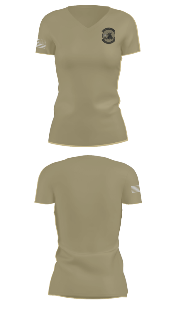 Womens Short Sleeve Vneck Shirt, 102nd CES, Air Force, Teamtime, Team time, sublimation, custom sports apparel, team uniforms, spirit wear, spiritwear, sports uniforms, custom shirts, team store, custom team store, fundraiser sports, apparel fundraiser