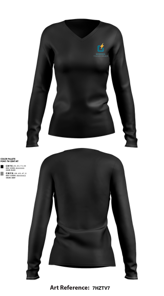 Womens Long Sleeve Vneck Shirt, Georgia transformer, , Teamtime, Team time, sublimation, custom sports apparel, team uniforms, spirit wear, spiritwear, sports uniforms, custom shirts, team store, custom team store, fundraiser sports, apparel fundraiser
