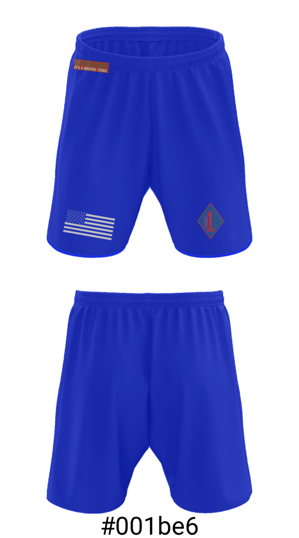 Athletic Shorts With Pockets, 1st Marine Regiment, Marines, Teamtime, Team time, sublimation, custom sports apparel, team uniforms, spirit wear, spiritwear, sports uniforms, custom shirts, team store, custom team store, fundraiser sports, apparel fundraiser