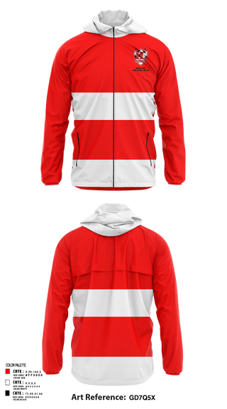 Windbreaker, Indian Lake High School Soccer, Men's Soccer, Teamtime, Team time, sublimation, custom sports apparel, team uniforms, spirit wear, spiritwear, sports uniforms, custom shirts, team store, custom team store, fundraiser sports, apparel fundraiser