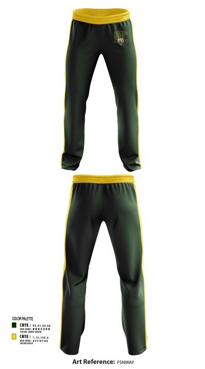 Northern Adirondack Central Middle School Soccer 55495373 Sweatpants - 135