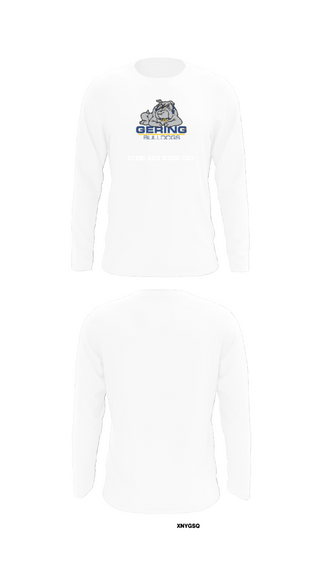 Long Sleeve Performance Shirt, Gering High School Golf, Golf, Teamtime, Team time, sublimation, custom sports apparel, team uniforms, spirit wear, spiritwear, sports uniforms, custom shirts, team store, custom team store, fundraiser sports, apparel fundraiser