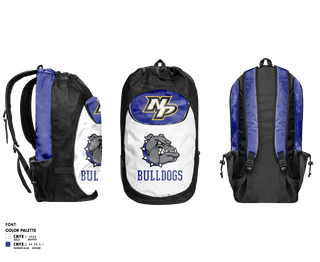 Gear Bag, NP Bulldogs, Wrestling, Teamtime, Team time, sublimation, custom sports apparel, team uniforms, spirit wear, spiritwear, sports uniforms, custom shirts, team store, custom team store, fundraiser sports, apparel fundraiser