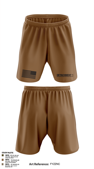 Detachment 1 27221981 Athletic Shorts With Pockets - 5