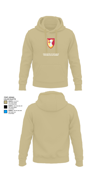 Charlie Battery, 1st Battalion 1st Air Defense Artillery Regiment 30470719 Hoodie - 91