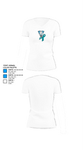 AYSO AREA 10V 37411197 Women's Short Sleeve V-neck Shirt - 18