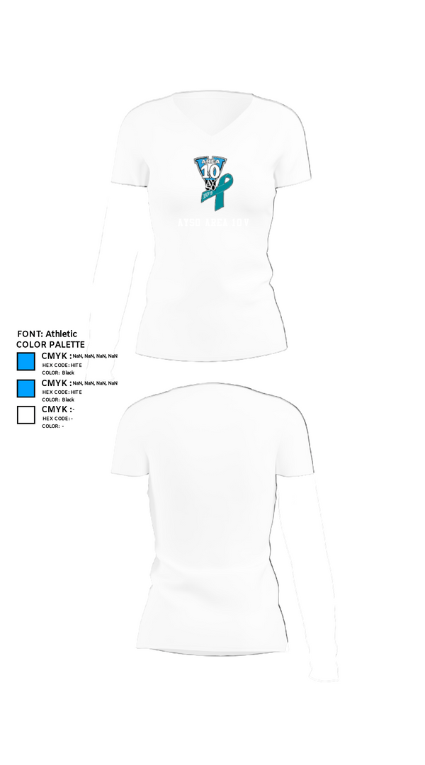 Women's Short Sleeve Vneck Shirt, AYSO AREA 10V, Men's Soccer, Teamtime, Team time, sublimation, custom sports apparel, team uniforms, spirit wear, spiritwear, sports uniforms, custom shirts, team store, custom team store, fundraiser sports, apparel fundraiser