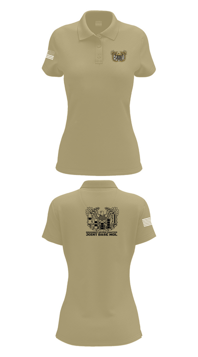 Doughboy Silver Chapter 49538479 Women's Short Sleeve Performance Polo  - 90