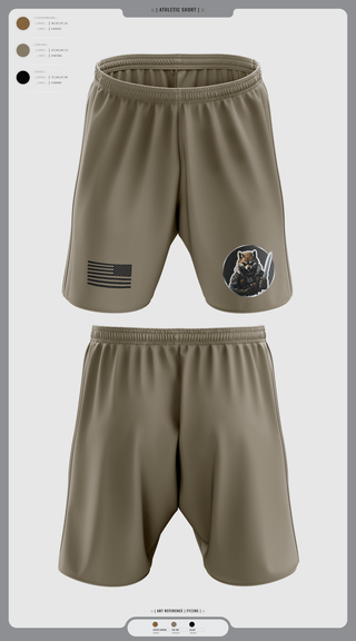 Athletic Shorts With Pockets, Fox Co., Army, Teamtime, Team time, sublimation, custom sports apparel, team uniforms, spirit wear, spiritwear, sports uniforms, custom shirts, team store, custom team store, fundraiser sports, apparel fundraiser