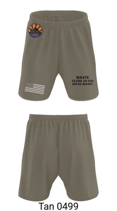 WAATS 15T10 CLASS 25-001 61882082 Athletic Shorts With Pockets - 69