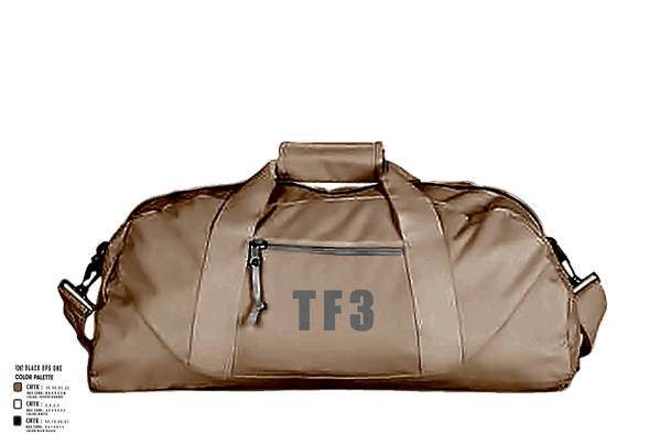Duffle Bag, TF3, Army, Teamtime, Team time, sublimation, custom sports apparel, team uniforms, spirit wear, spiritwear, sports uniforms, custom shirts, team store, custom team store, fundraiser sports, apparel fundraiser