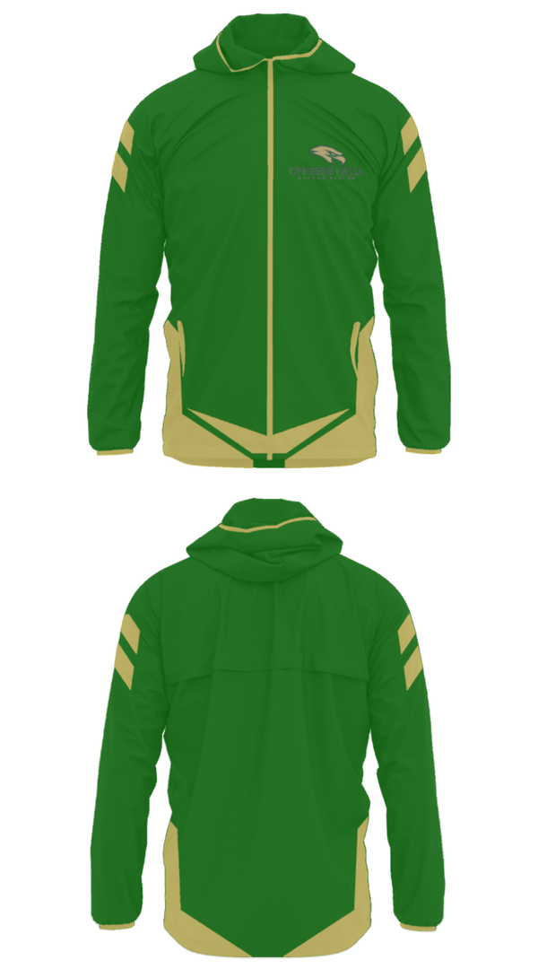 Windbreaker, Cypress Falls High School Track, Track & Field, Teamtime, Team time, sublimation, custom sports apparel, team uniforms, spirit wear, spiritwear, sports uniforms, custom shirts, team store, custom team store, fundraiser sports, apparel fundraiser
