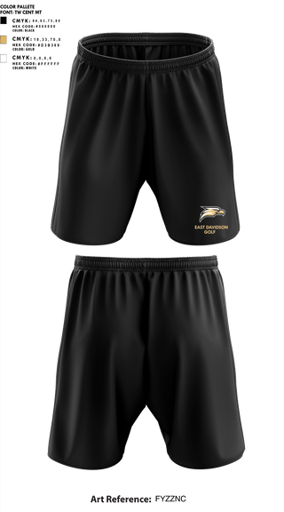 Athletic Shorts With Pockets, East Davidson High School Golf, Golf, Teamtime, Team time, sublimation, custom sports apparel, team uniforms, spirit wear, spiritwear, sports uniforms, custom shirts, team store, custom team store, fundraiser sports, apparel fundraiser