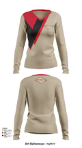 Vision2Reality 33801681 Women's Long Sleeve V-neck Shirt - 117