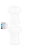 Lucid union 20916482 Women's Short Sleeve V-neck Shirt - 18