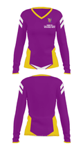 Thornton Fractional North High School Track 63462555 Women's Long Sleeve V-neck Shirt - 29