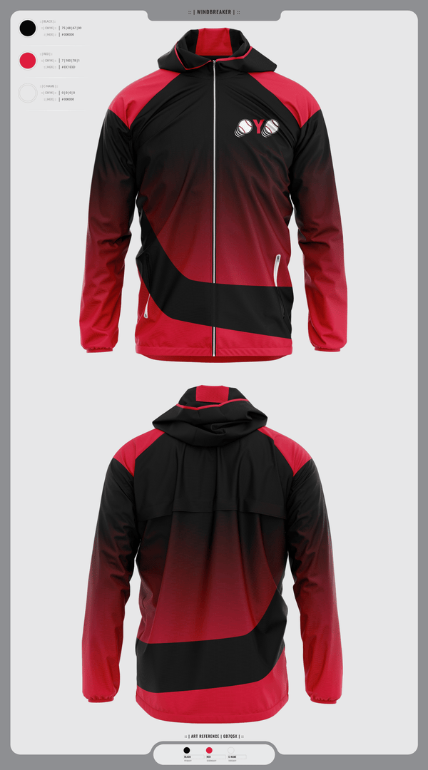 Windbreaker, Oaklandon Youth Organization, Baseball, Teamtime, Team time, sublimation, custom sports apparel, team uniforms, spirit wear, spiritwear, sports uniforms, custom shirts, team store, custom team store, fundraiser sports, apparel fundraiser