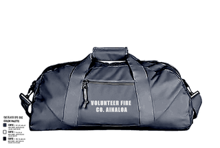 Duffle Bag, Volunteer Fire Co. Ainaloa, Fire Department, Teamtime, Team time, sublimation, custom sports apparel, team uniforms, spirit wear, spiritwear, sports uniforms, custom shirts, team store, custom team store, fundraiser sports, apparel fundraiser