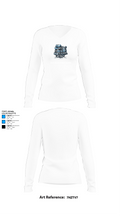 Blue Collar Fitness Training 11348288 Women's Long Sleeve V-neck Shirt - 15