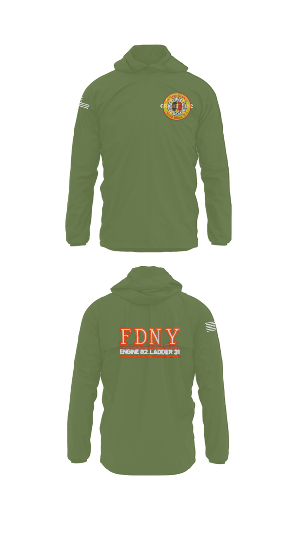 Windbreaker, LA CASA GRANDE E82 and L31, Fire Department, Teamtime, Team time, sublimation, custom sports apparel, team uniforms, spirit wear, spiritwear, sports uniforms, custom shirts, team store, custom team store, fundraiser sports, apparel fundraiser