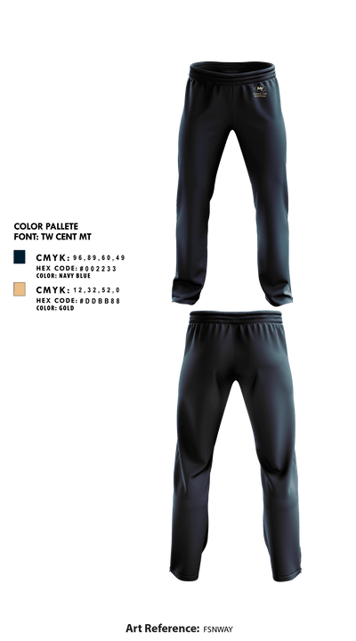 Marked Tree High School Basketball 58252964 Sweatpants - 1