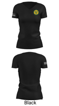 160th mp bn 37897815 Women's Short Sleeve V-neck Shirt - 28