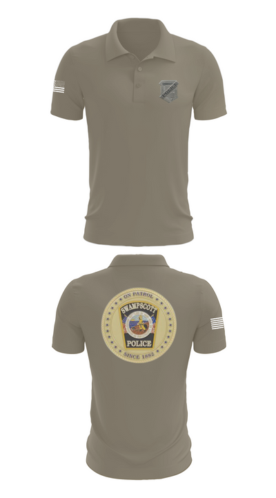 Swampscott Police 55581807 Short Sleeve Performance Polo - 63
