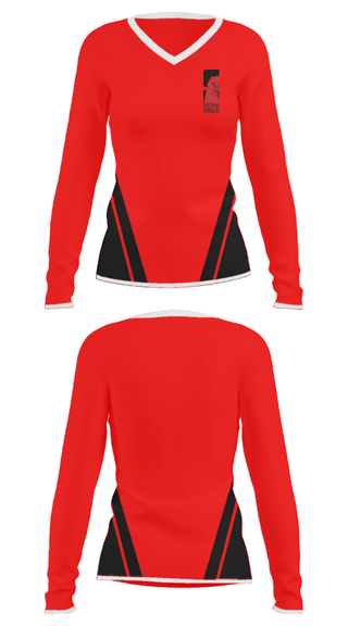 Women's Long Sleeve Vneck Shirt, Southland High School Tennis, Tennis, Teamtime, Team time, sublimation, custom sports apparel, team uniforms, spirit wear, spiritwear, sports uniforms, custom shirts, team store, custom team store, fundraiser sports, apparel fundraiser