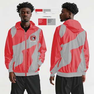 Windbreaker, Deerfield High School Cross Country, Cross Country, Teamtime, Team time, sublimation, custom sports apparel, team uniforms, spirit wear, spiritwear, sports uniforms, custom shirts, team store, custom team store, fundraiser sports, apparel fundraiser