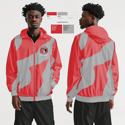 Deerfield High School Cross Country 52839866 Windbreaker - 2